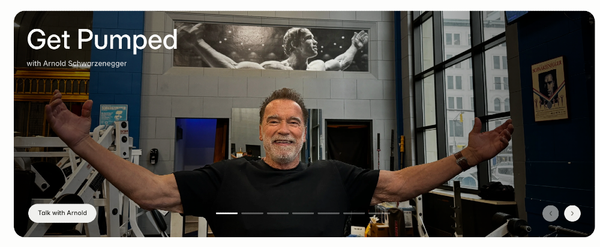 This is making Arnie Immortal.