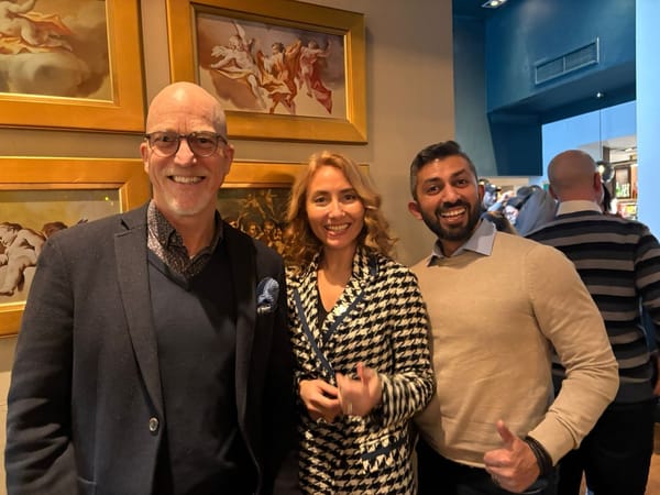 I was only invited because the other speaker had pulled out.